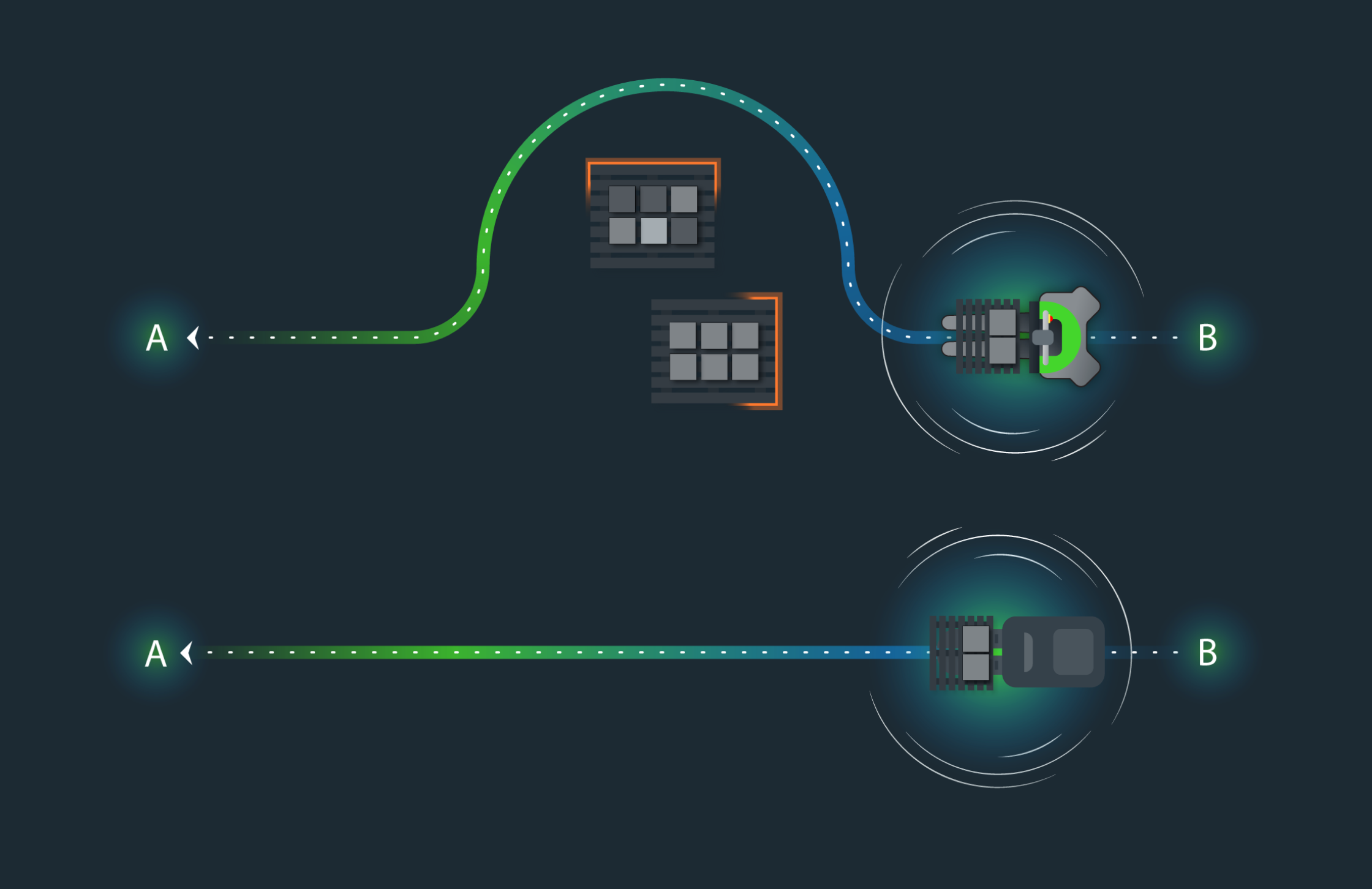 Search Methods in Motion Planning for Mobile Robots